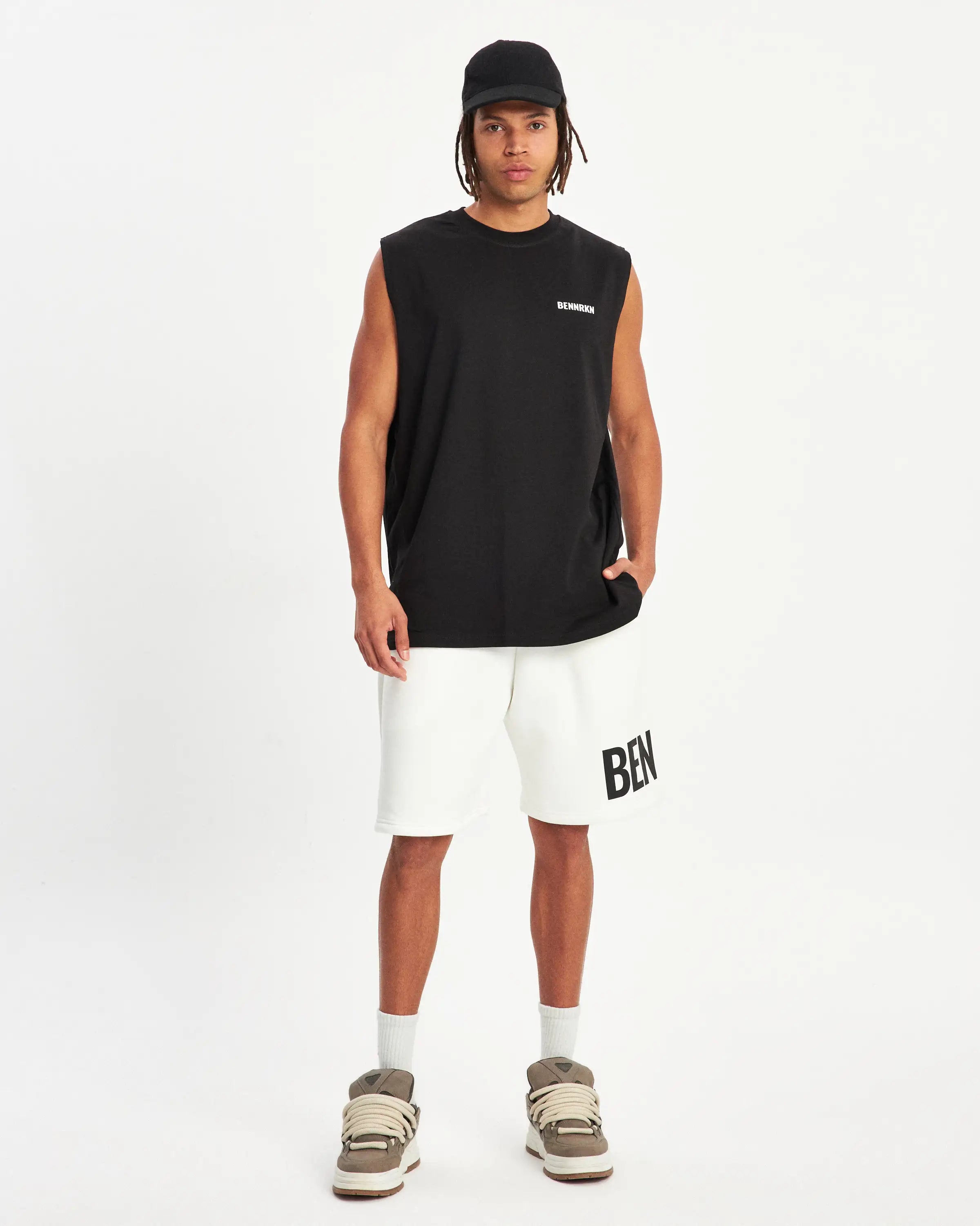SPORTSWEAR TANK TOP - BLACK - BENNRKN