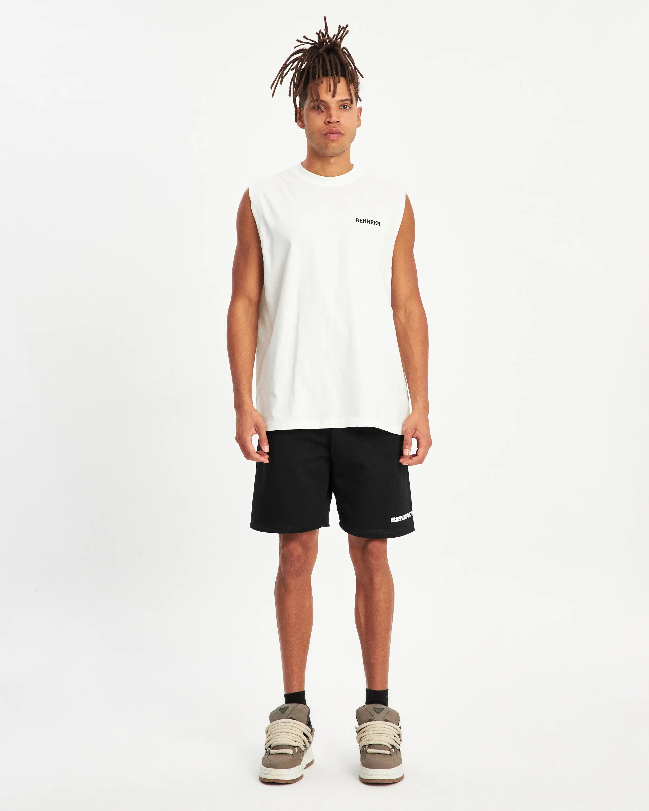 SPORTSWEAR TANK TOP - OFF WHITE - BENNRKN