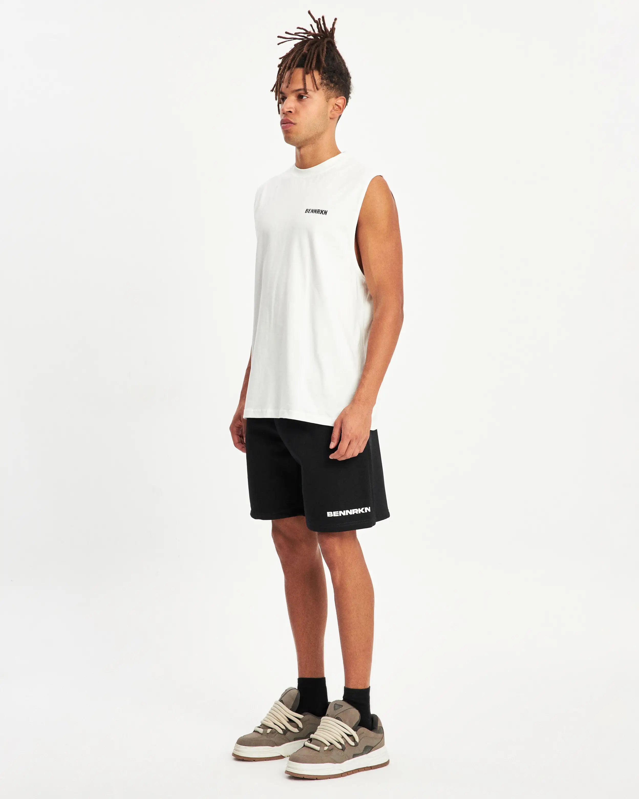 SPORTSWEAR TANK TOP - OFF WHITE - BENNRKN