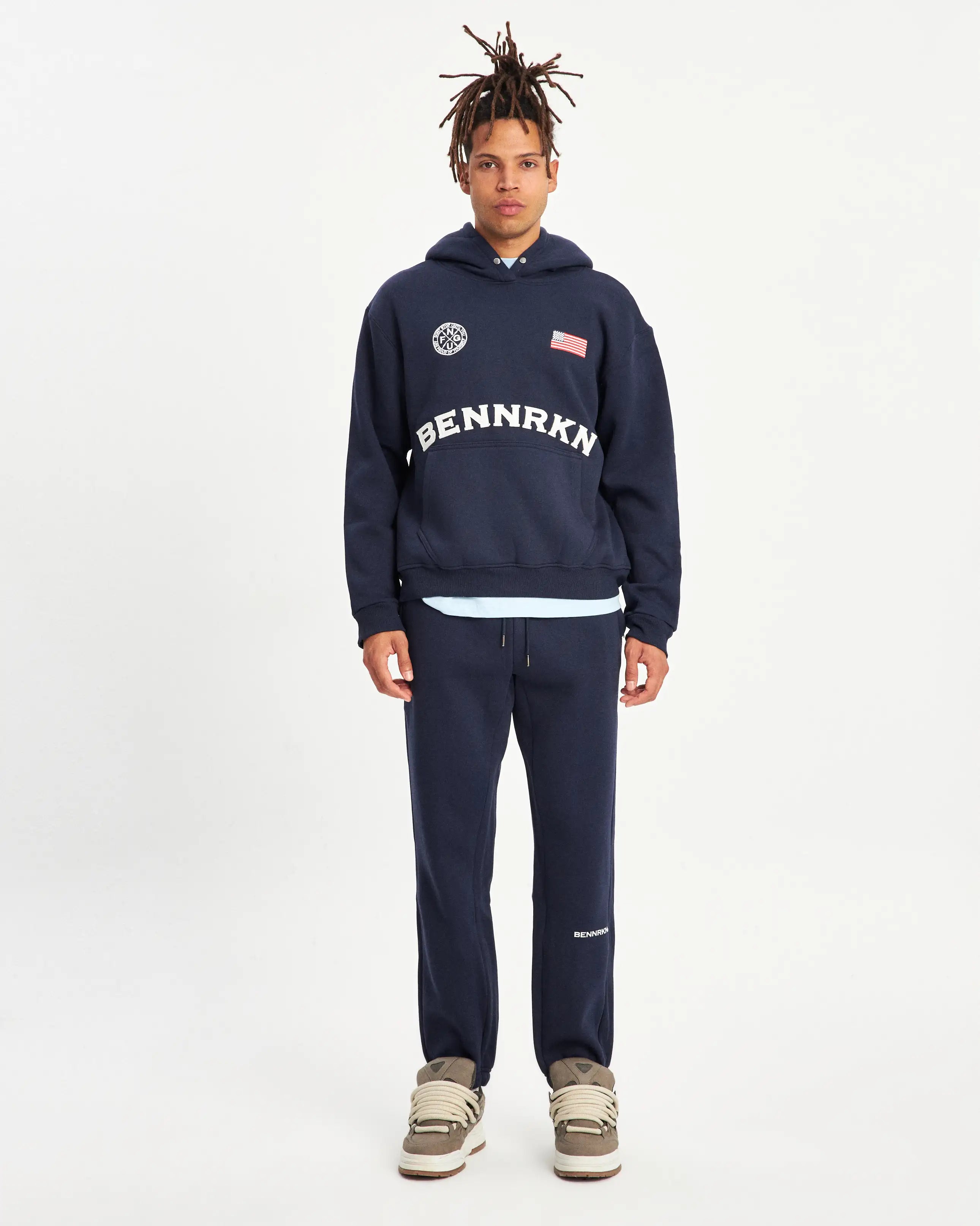 UNISEX HALL OF FAME HOODIE - NAVY