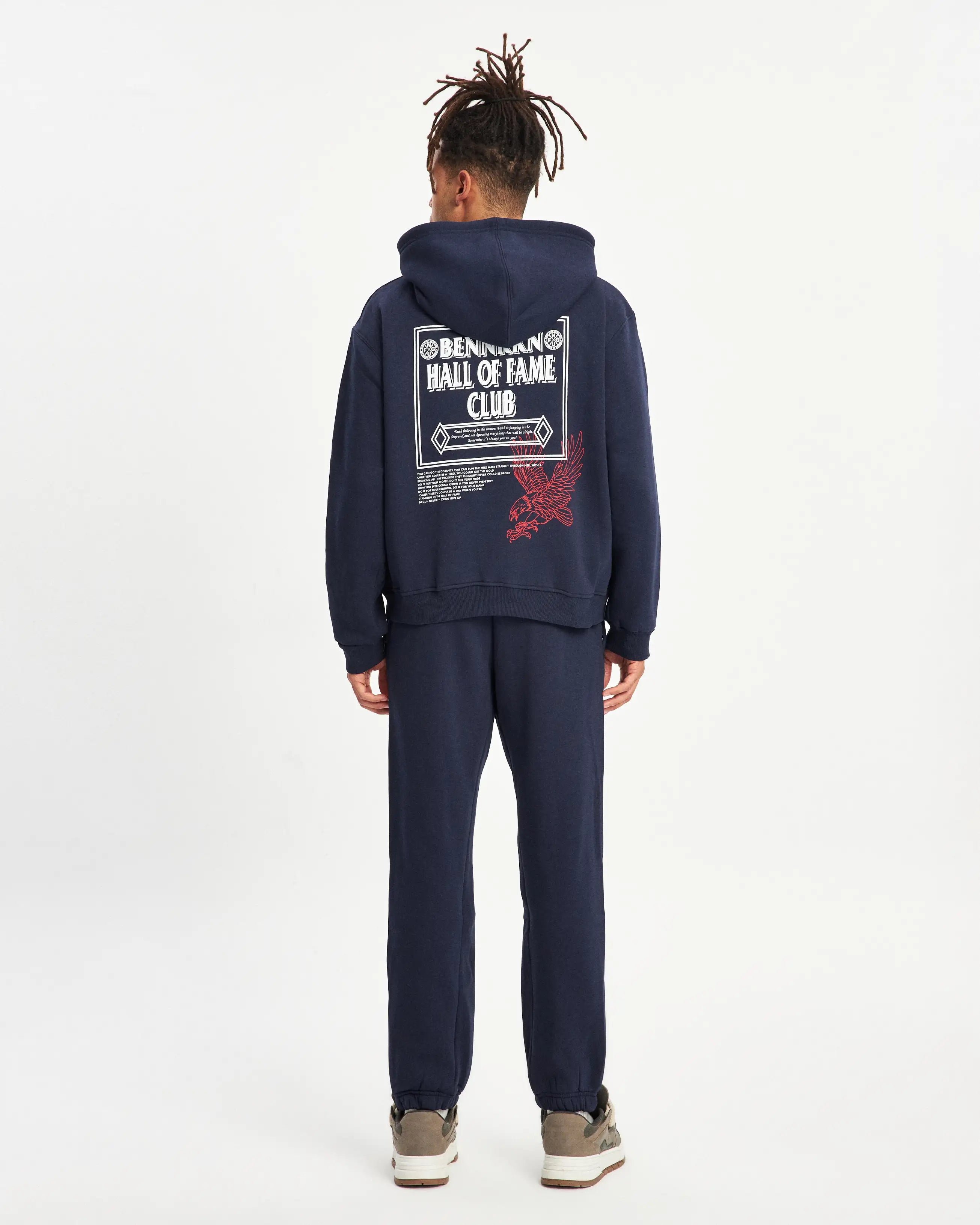 UNISEX HALL OF FAME HOODIE - NAVY