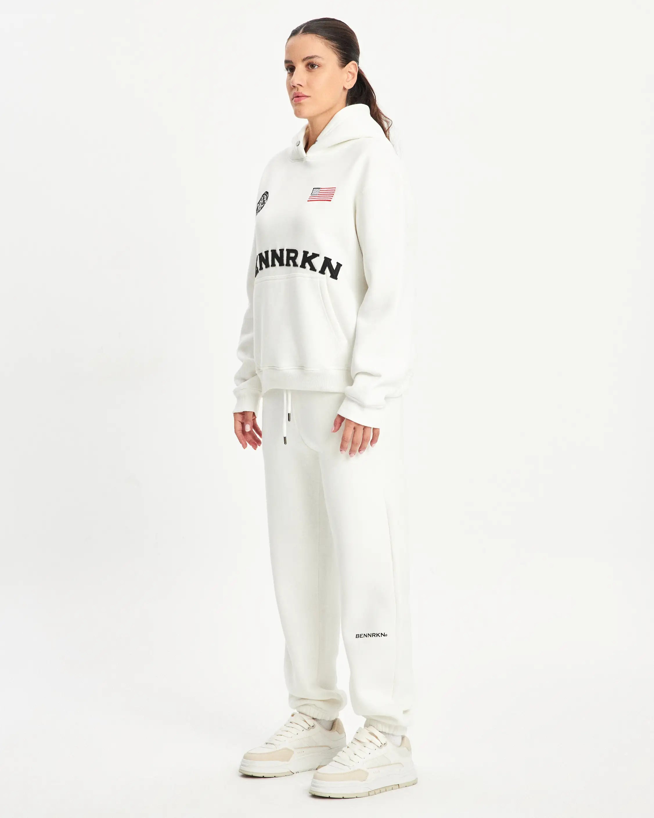 UNISEX HALL OF FAME HOODIE - OFF WHITE