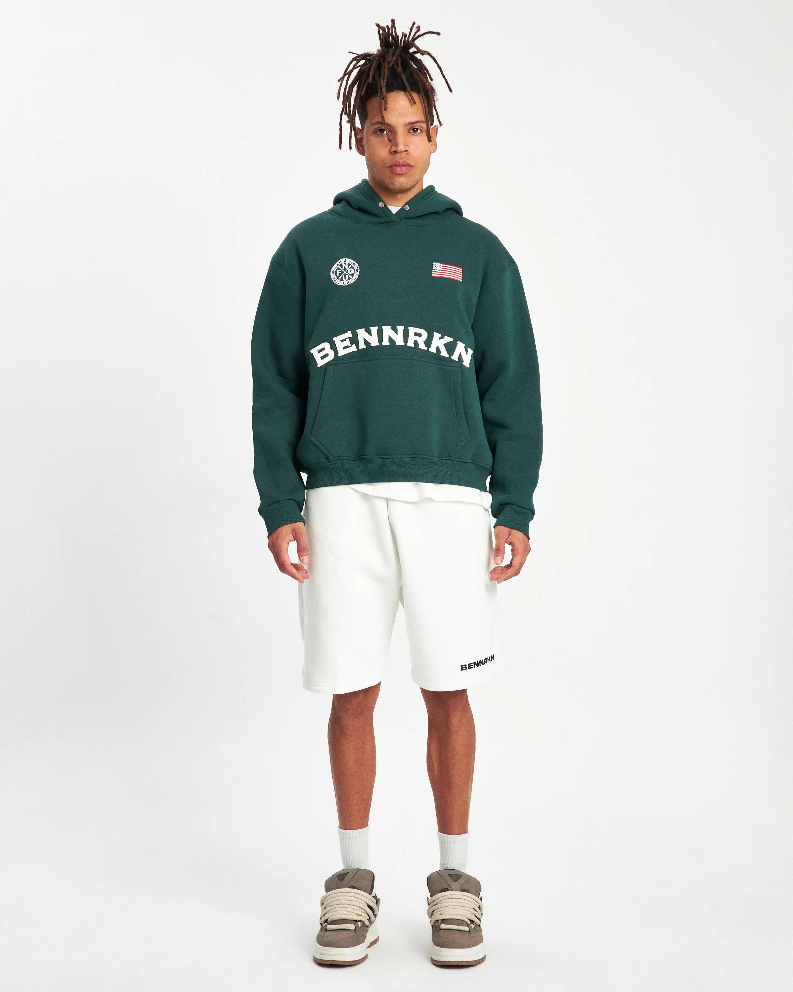 UNISEX HALL OF FAME HOODIE - ALPINE GREEN