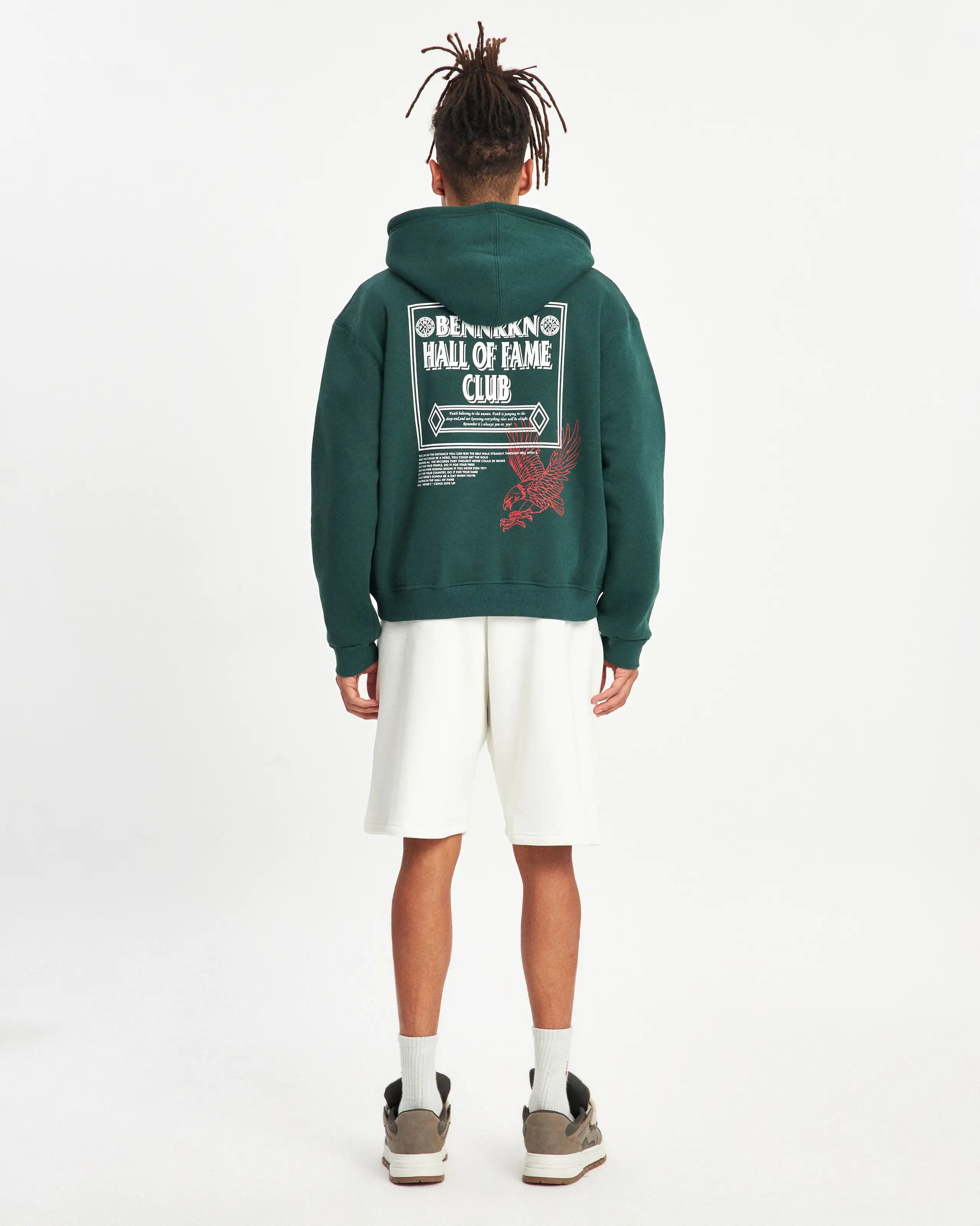 UNISEX HALL OF FAME HOODIE - ALPINE GREEN