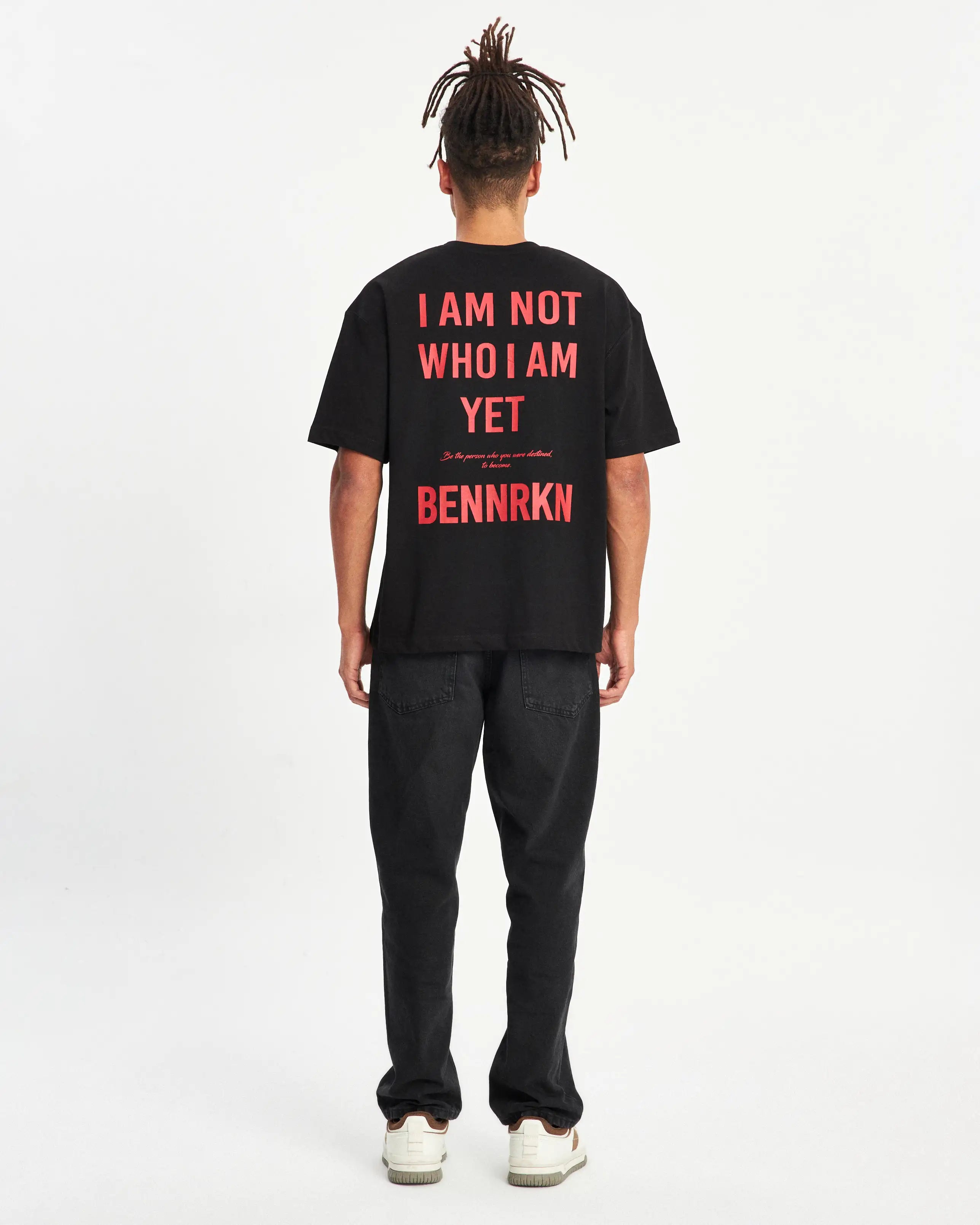 I AM NOT WHO I AM, YET. - MIDNIGHT BLACK - BENNRKN