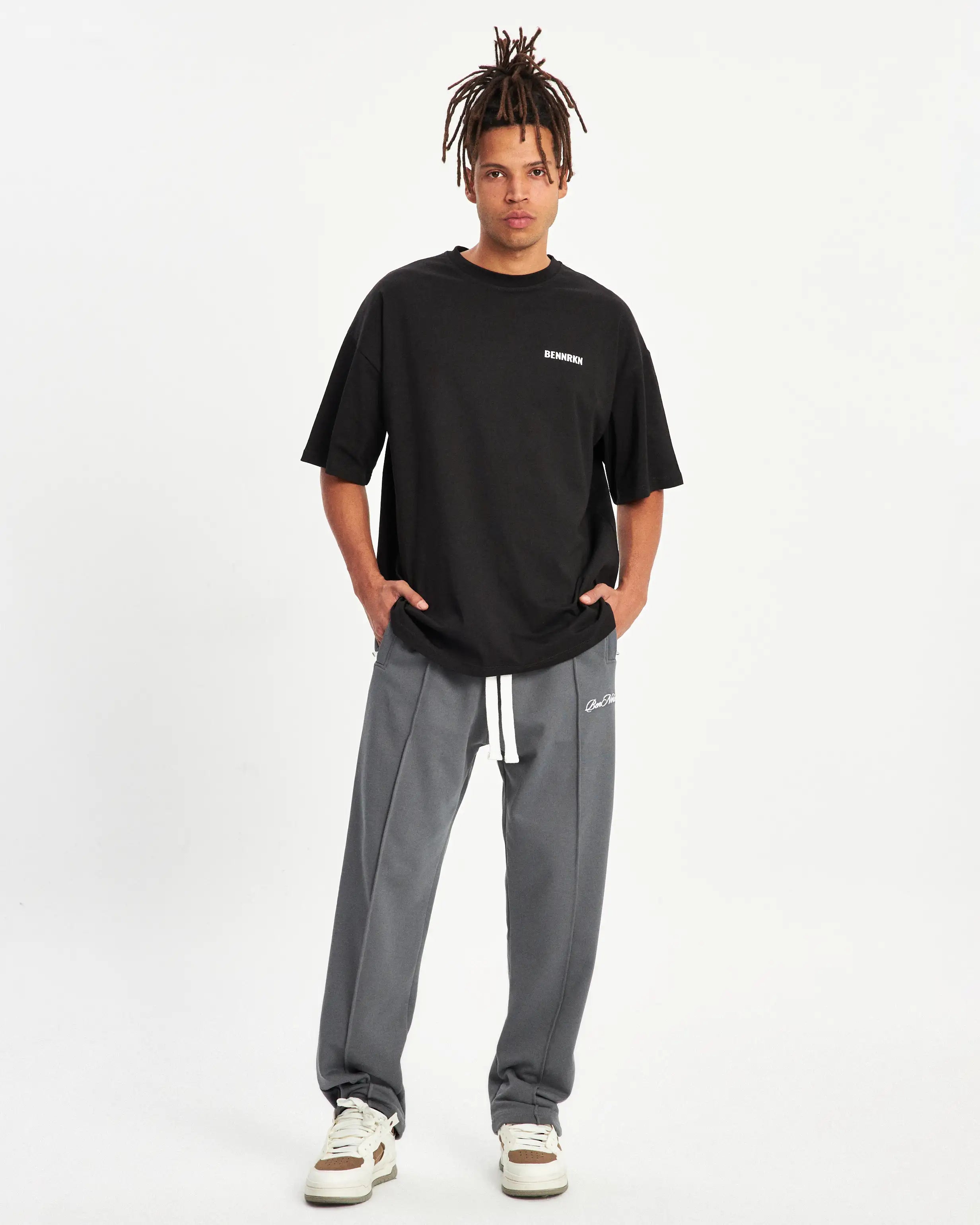 OVERSIZED ATHLETIC T-SHIRT - BLACK