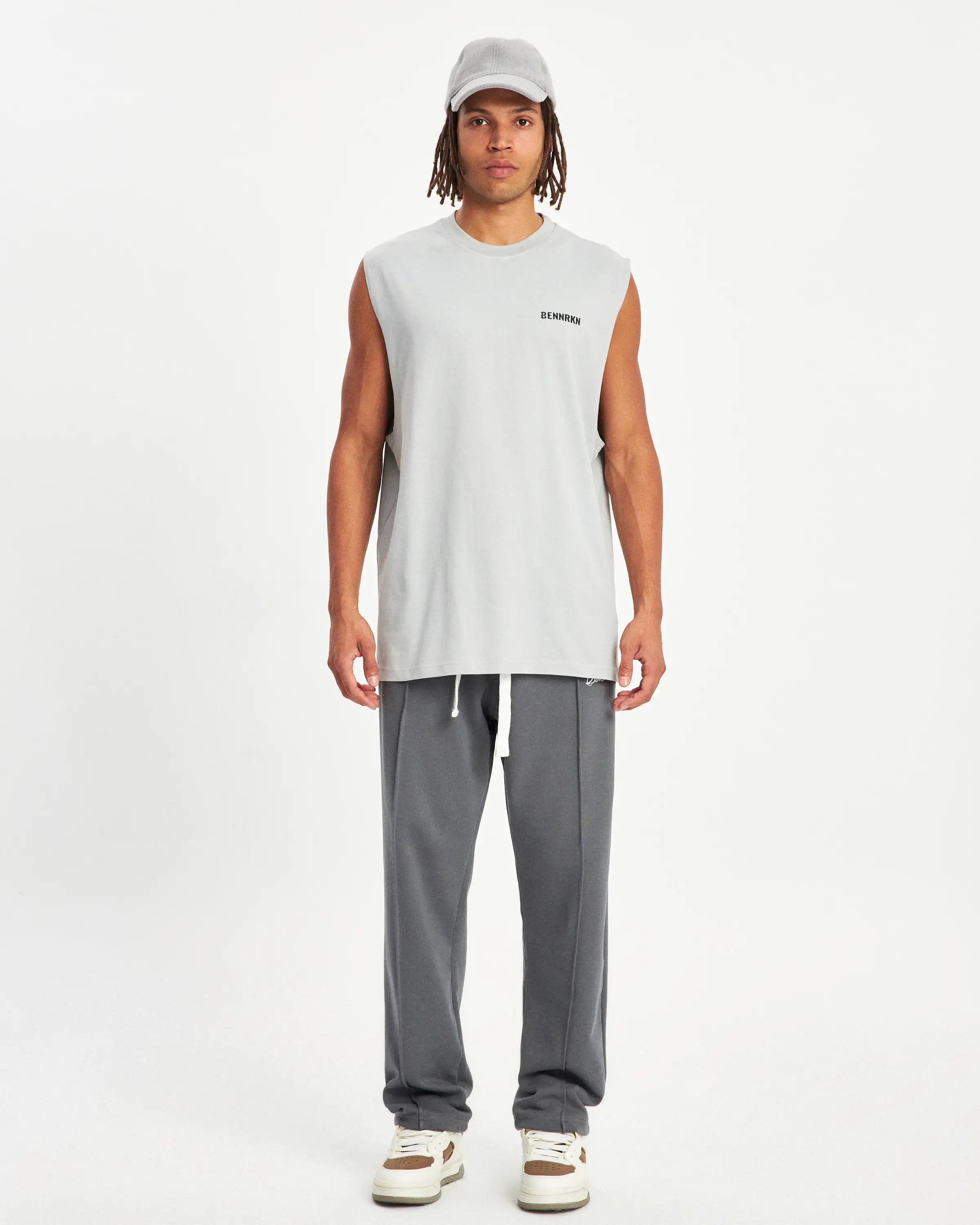 SPORTSWEAR TANK TOP - GREY - BENNRKN