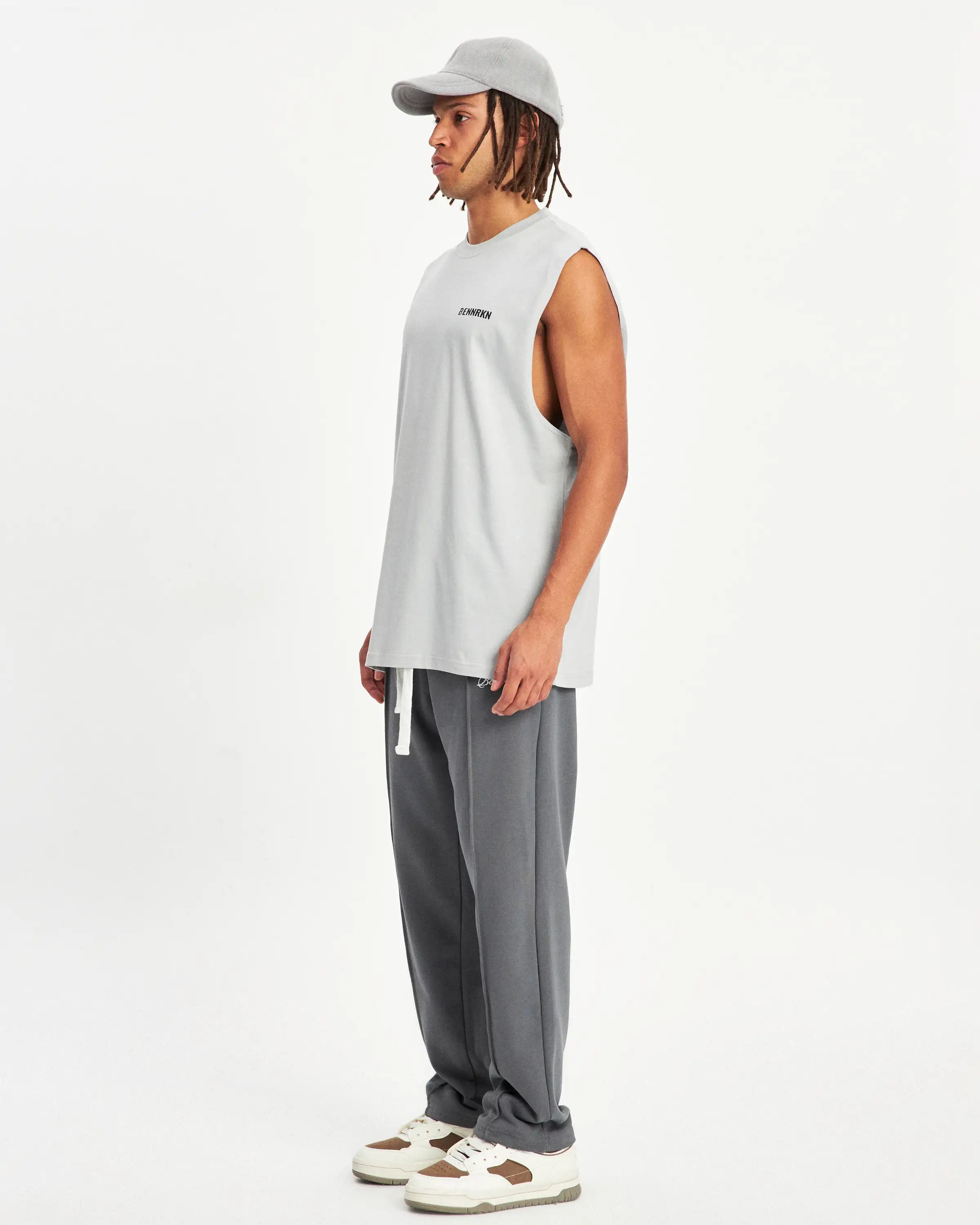 SPORTSWEAR TANK TOP - GREY - BENNRKN