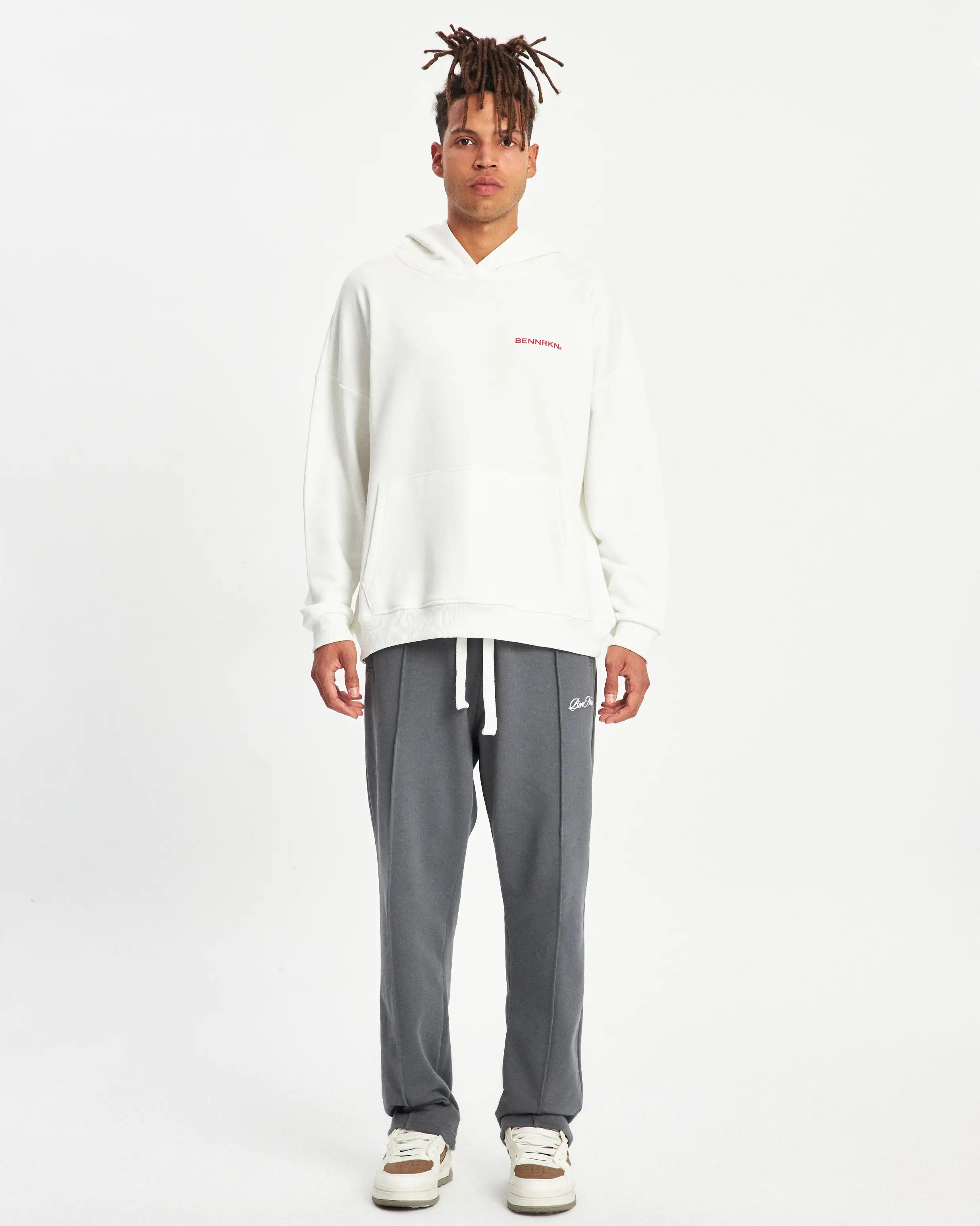OVERSIZED TRAINING CLUB HOODIE - OFF WHITE