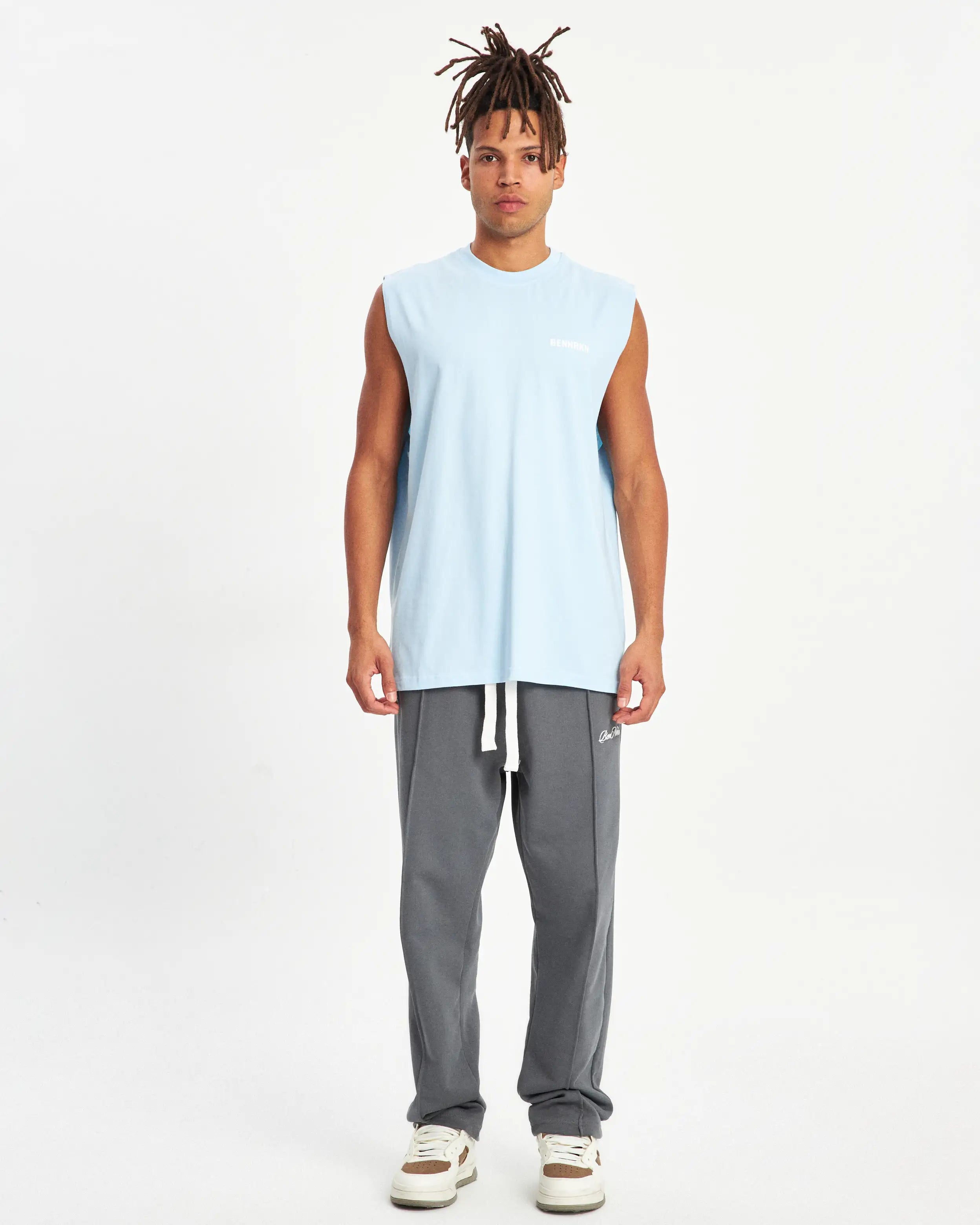 SPORTSWEAR TANK TOP - BABY BLUE - BENNRKN
