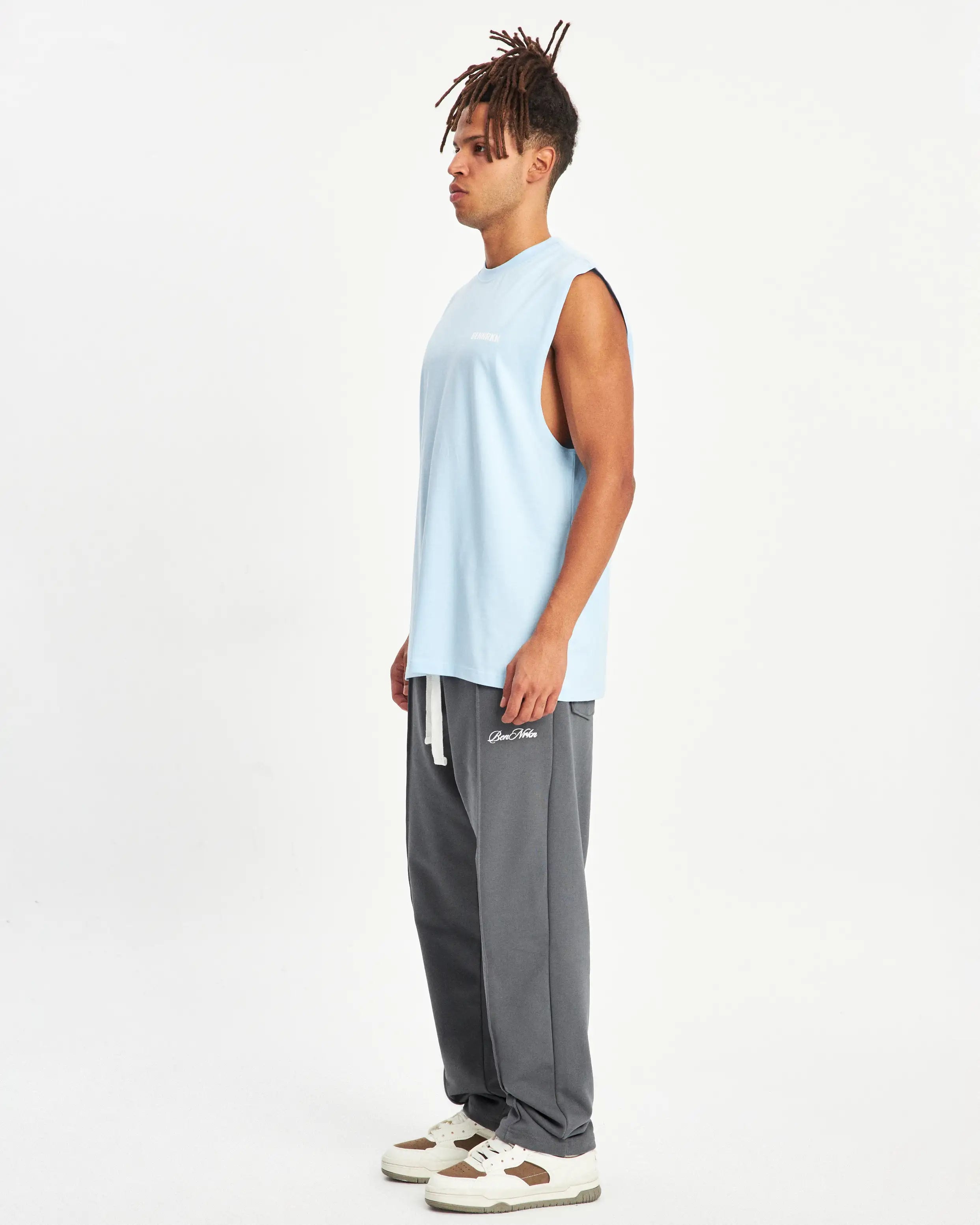 SPORTSWEAR TANK TOP - BABY BLUE - BENNRKN