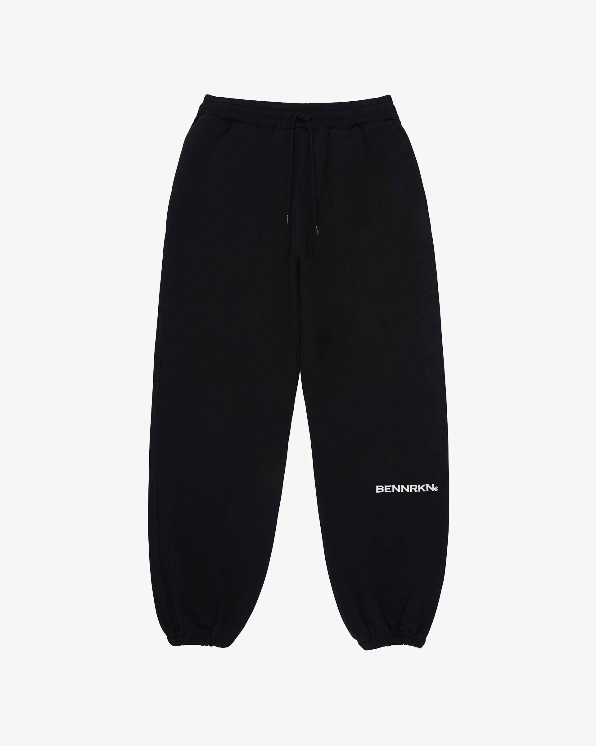 CUFFED SWEATPANT- BLACK - BENNRKN