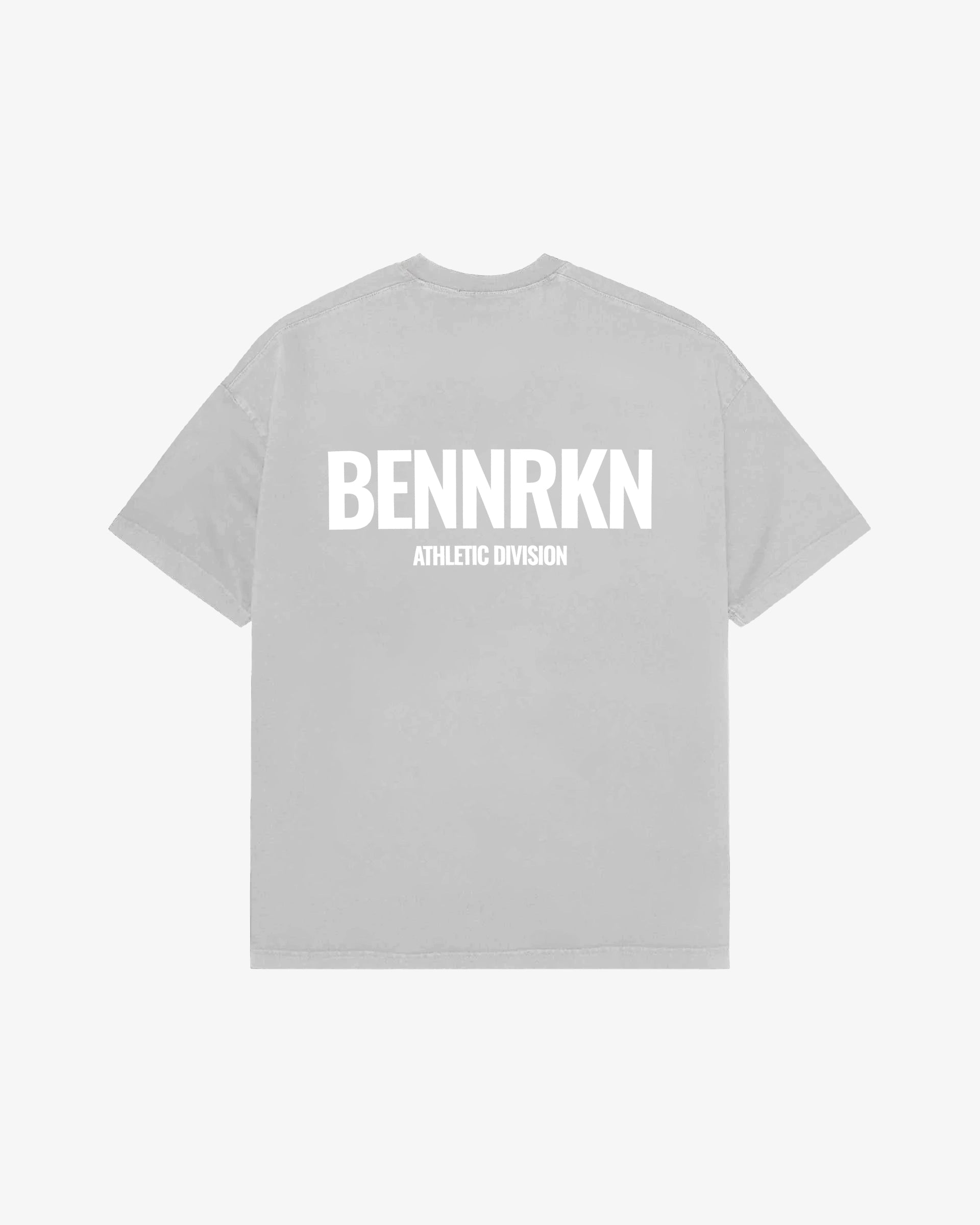 ATHLETIC DIVISION T-SHIRT - GREY Cobalt Blue BENNRKN