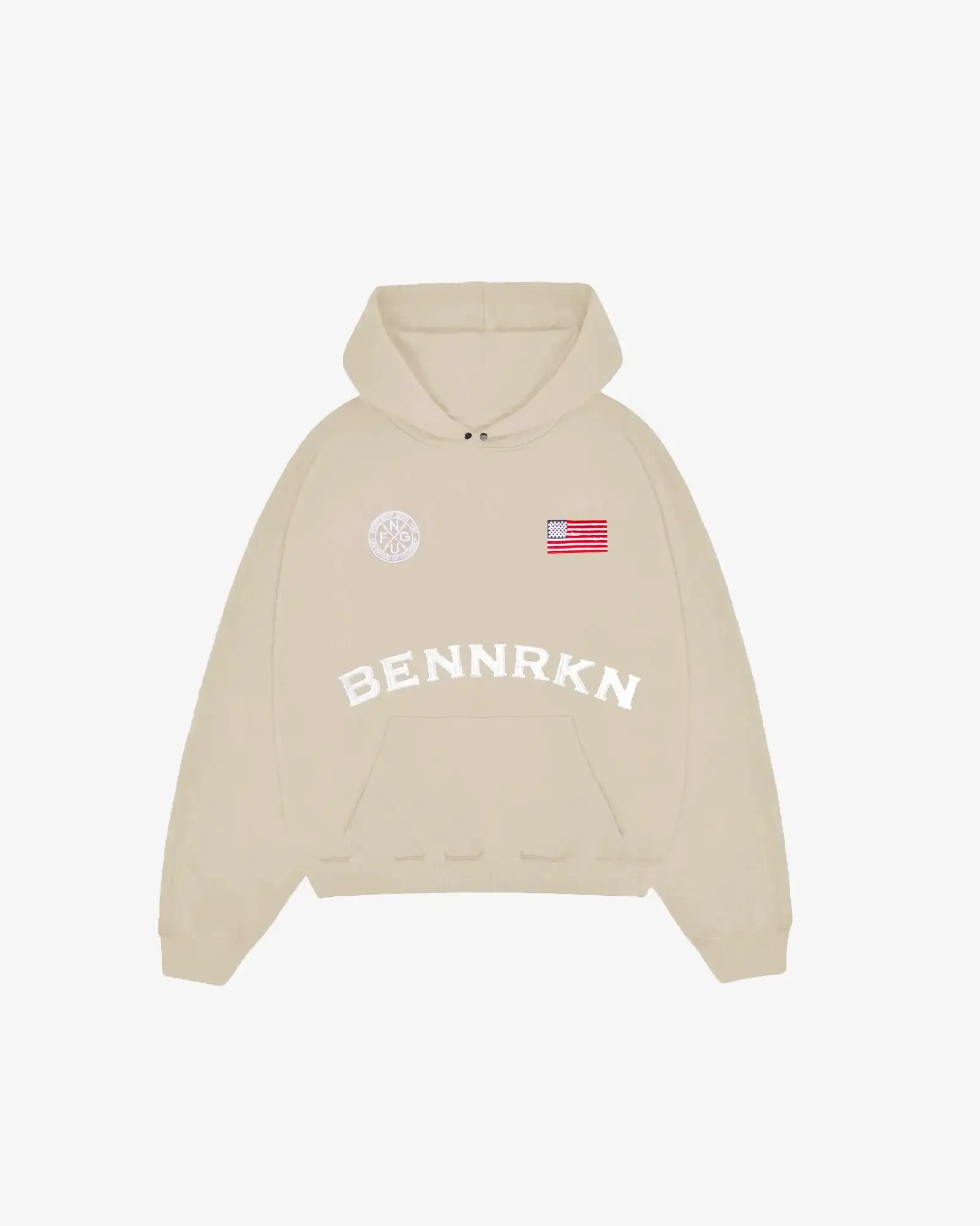 UNISEX HALL OF FAME HOODIE - BEIGE