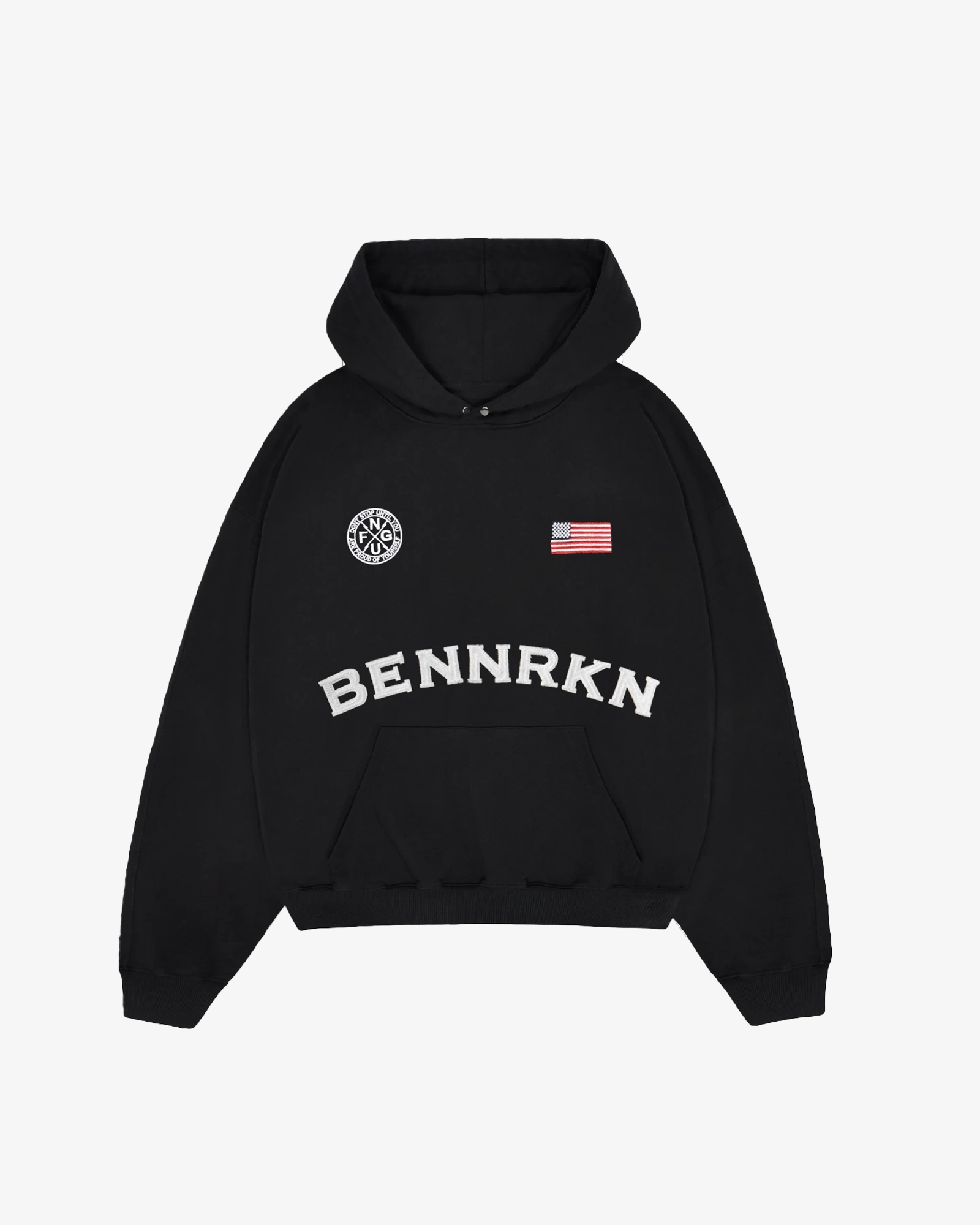 UNISEX HALL OF FAME HOODIE - MIDNIGHT BLACK