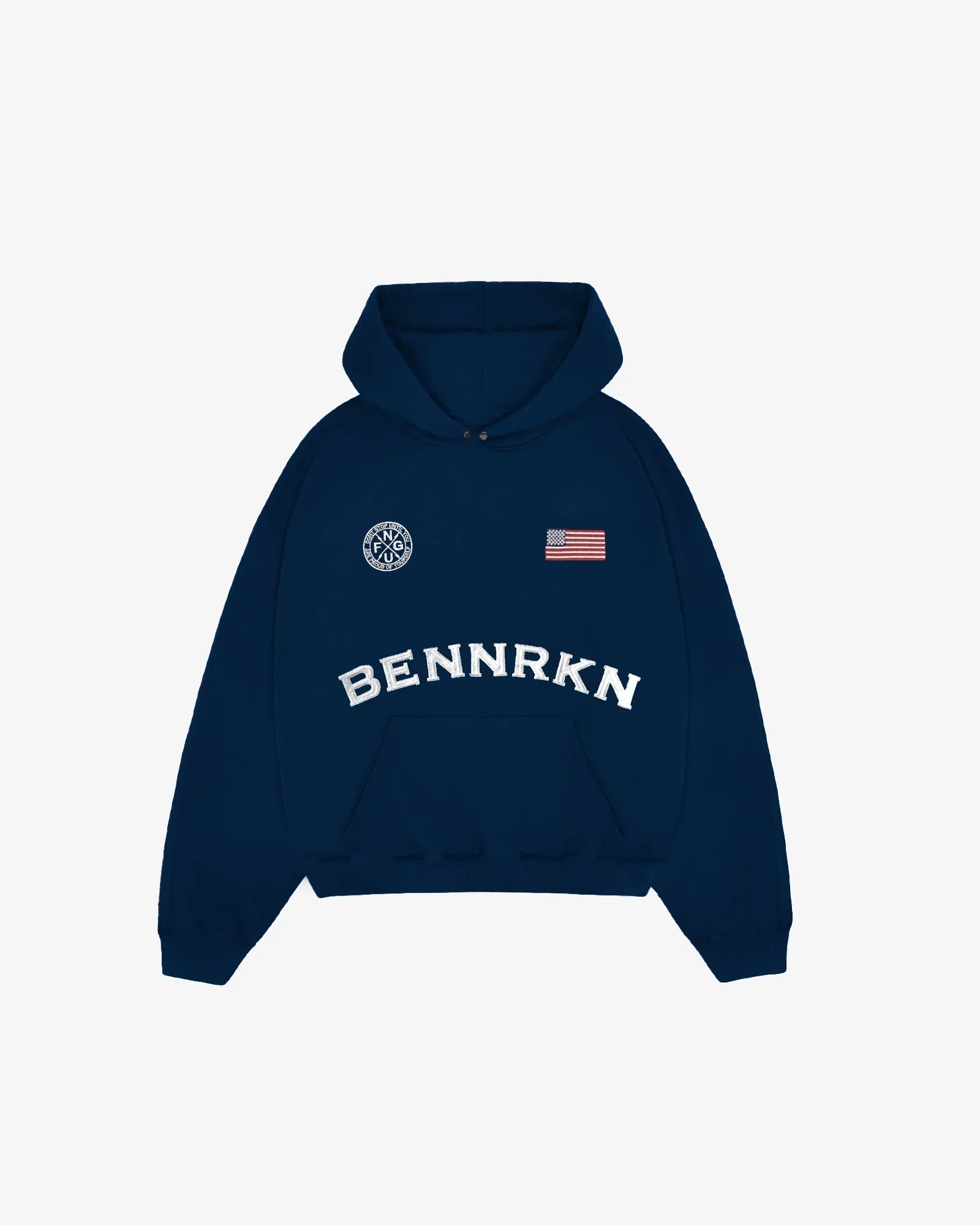 UNISEX HALL OF FAME HOODIE - NAVY