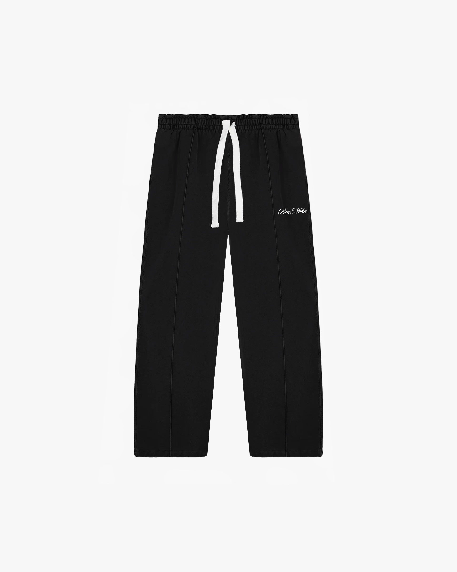 INITIAL SWEATPANT - MIDNIGHT BLACK - BENNRKN
