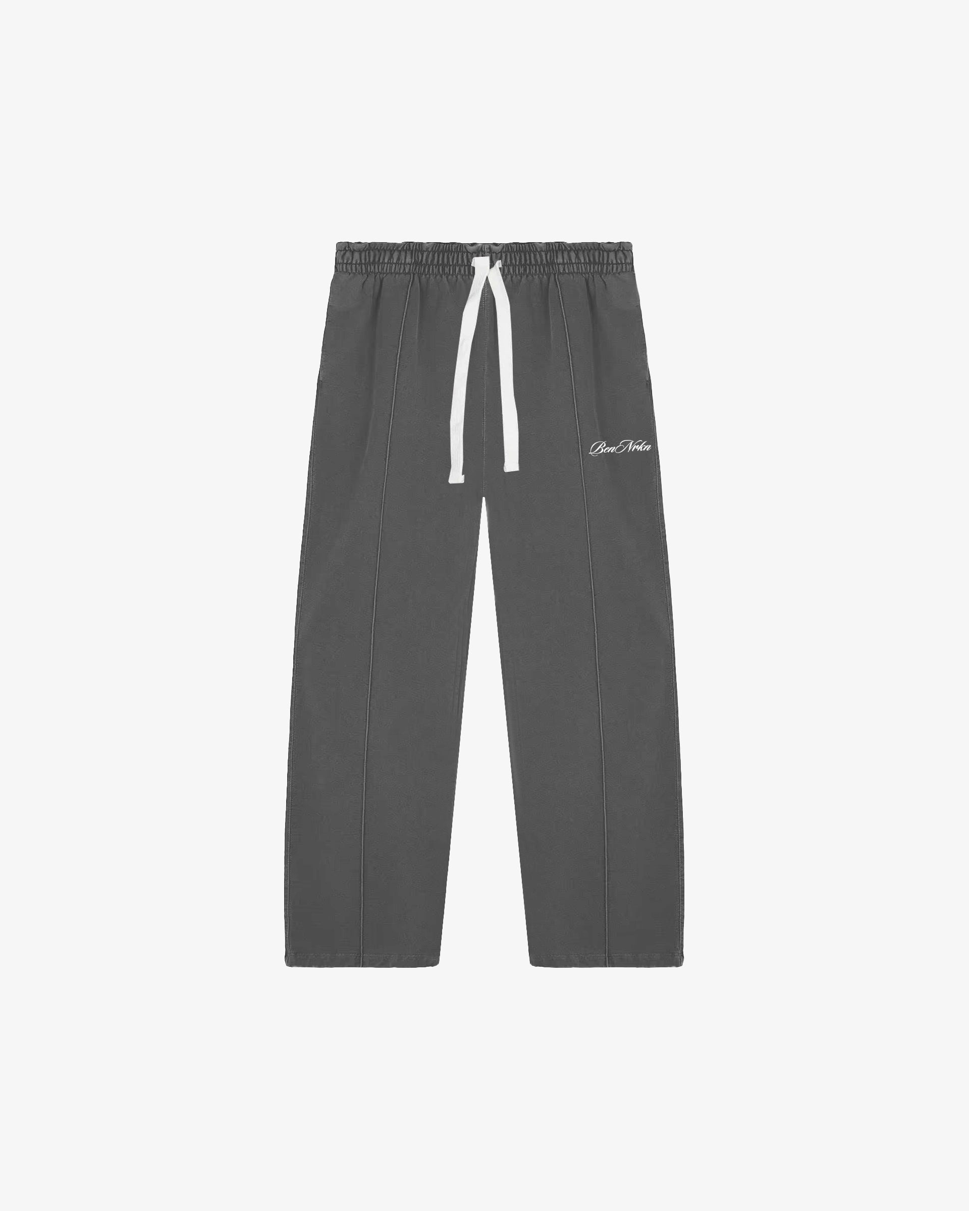 INITIAL SWEATPANT- SMOKE GREY - BENNRKN