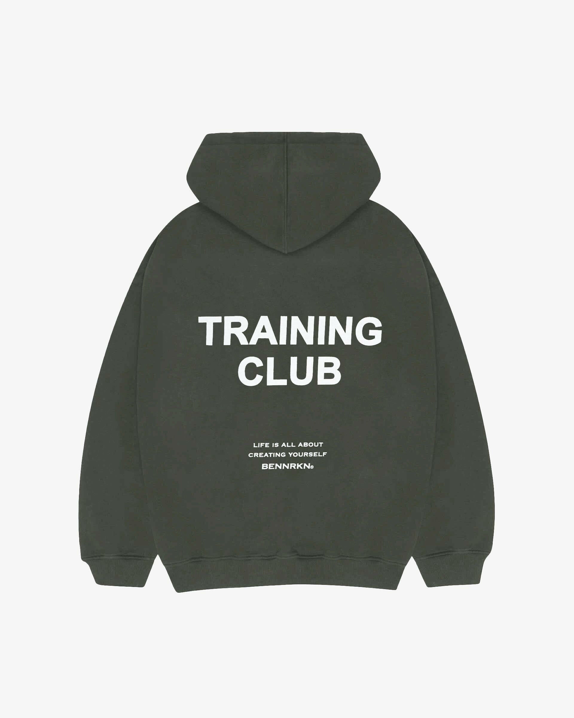 TRAINING CLUB HOODIE - KHAKI BENNRKN