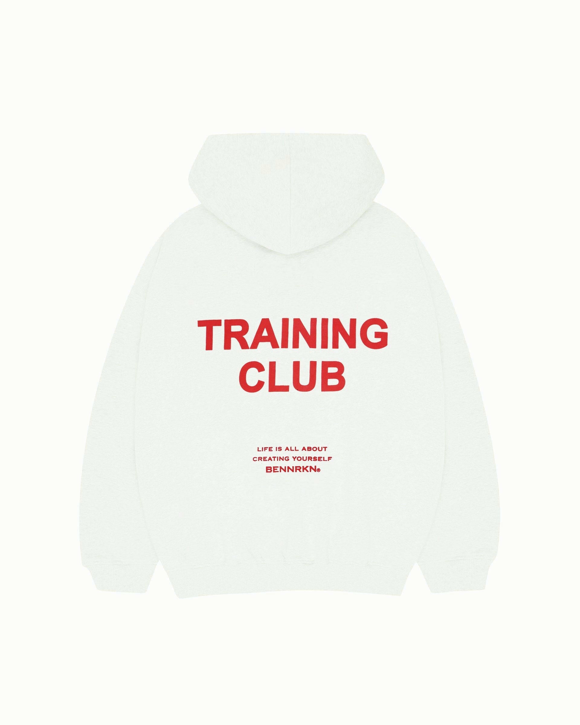 TRAINING CLUB HOODIE - OFF WHITE BENNRKN