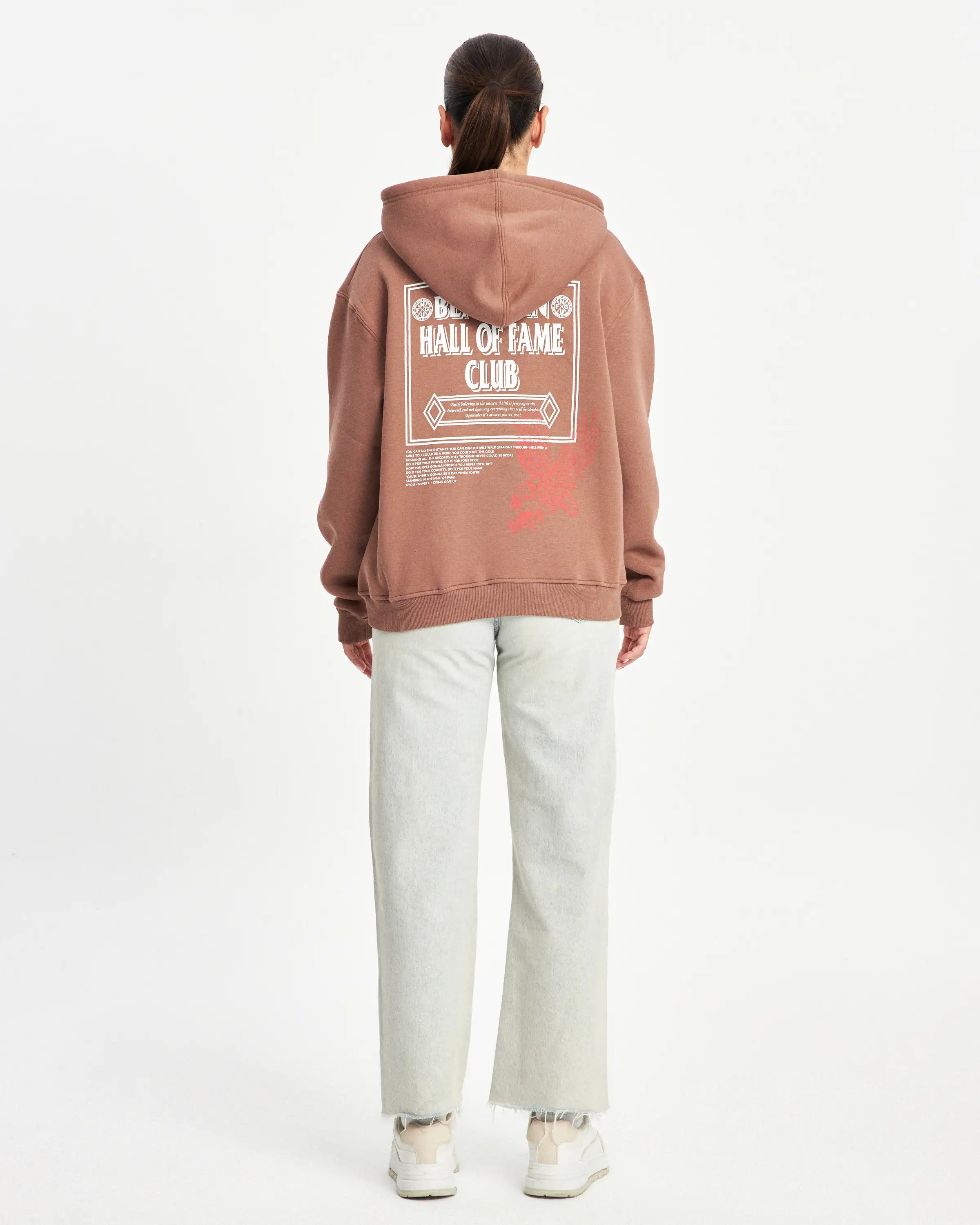 HALL OF FAME HOODIE - MINK
