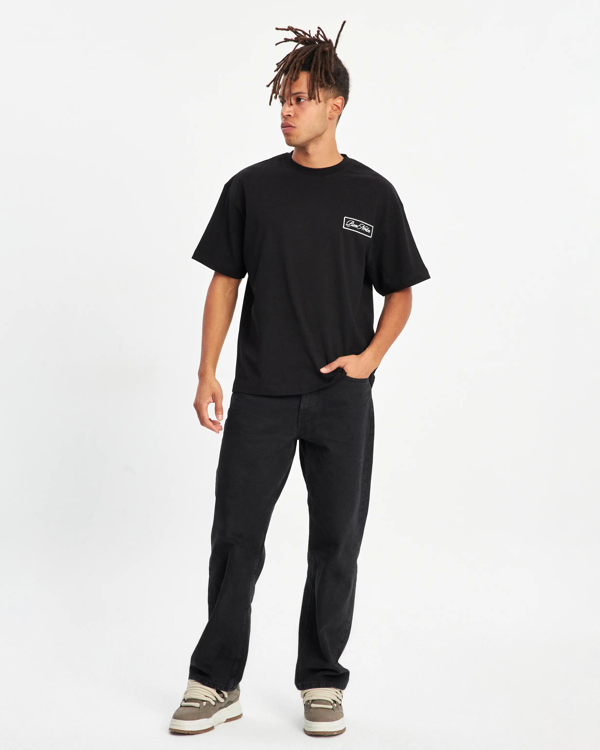 MEANT TO BE T-SHIRT - MIDNIGHT BLACK - BENNRKN