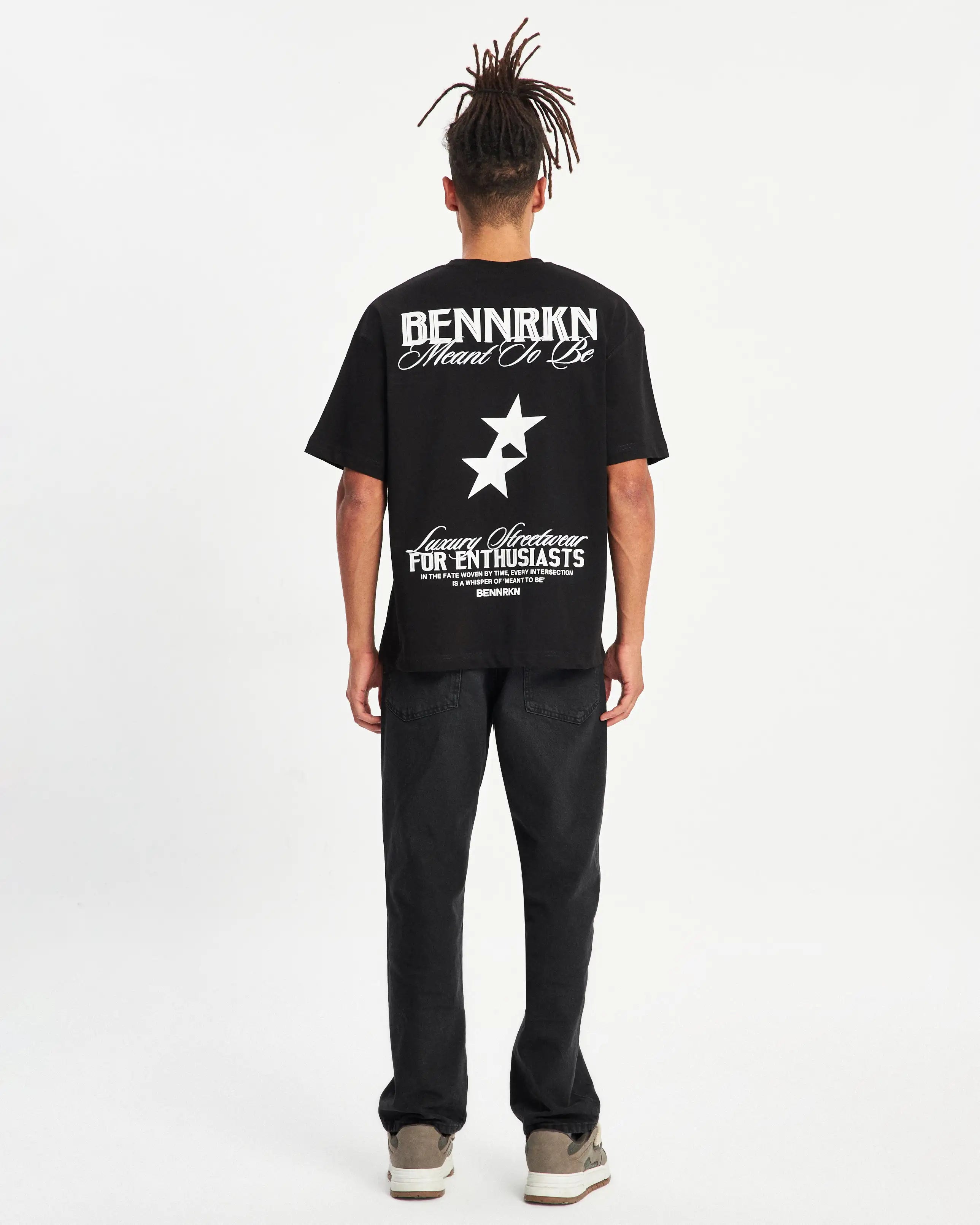 MEANT TO BE T-SHIRT - MIDNIGHT BLACK - BENNRKN