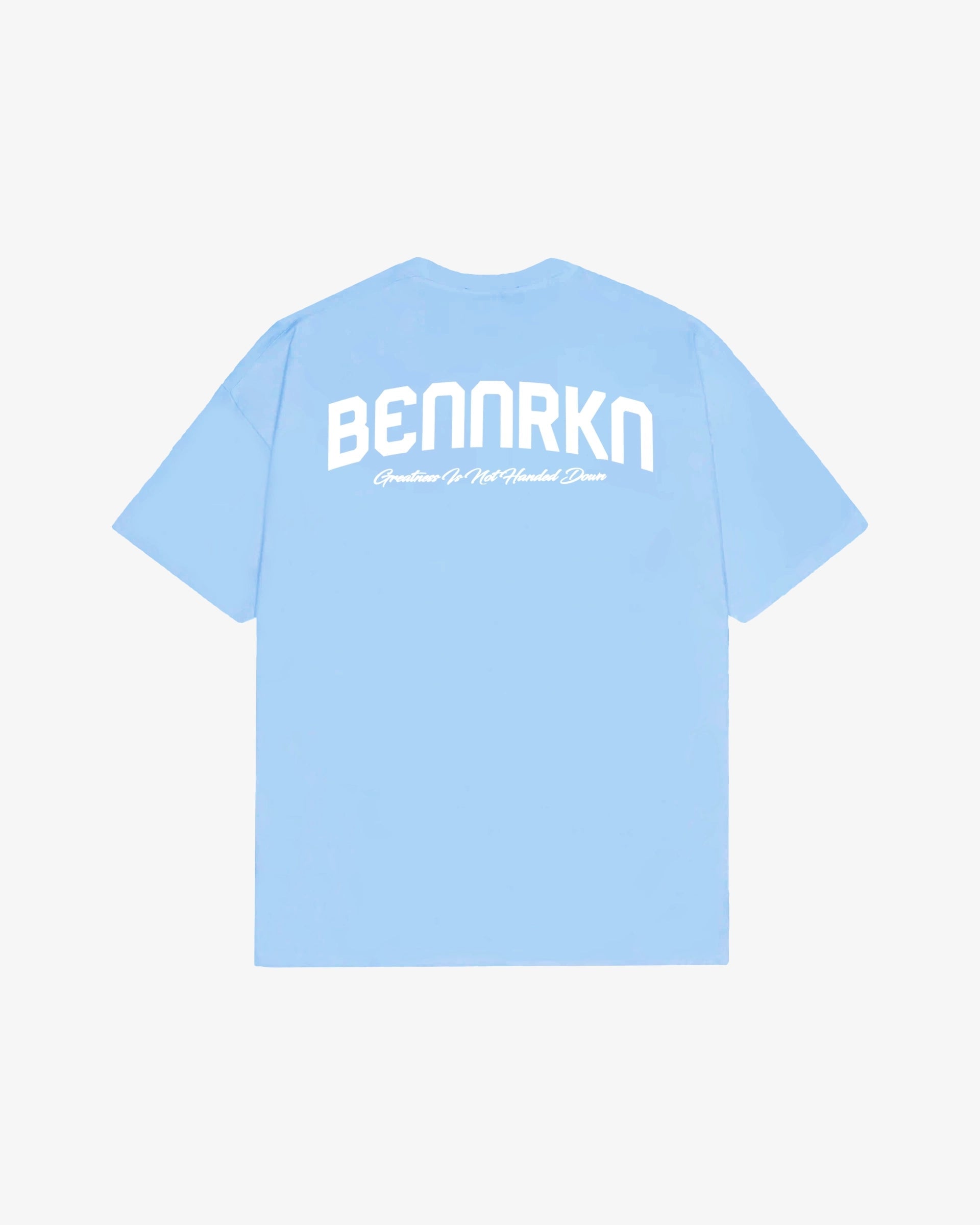 ARHCED BENNRKN T-SHIRT - BABY BLUE Cobalt Blue BENNRKN 