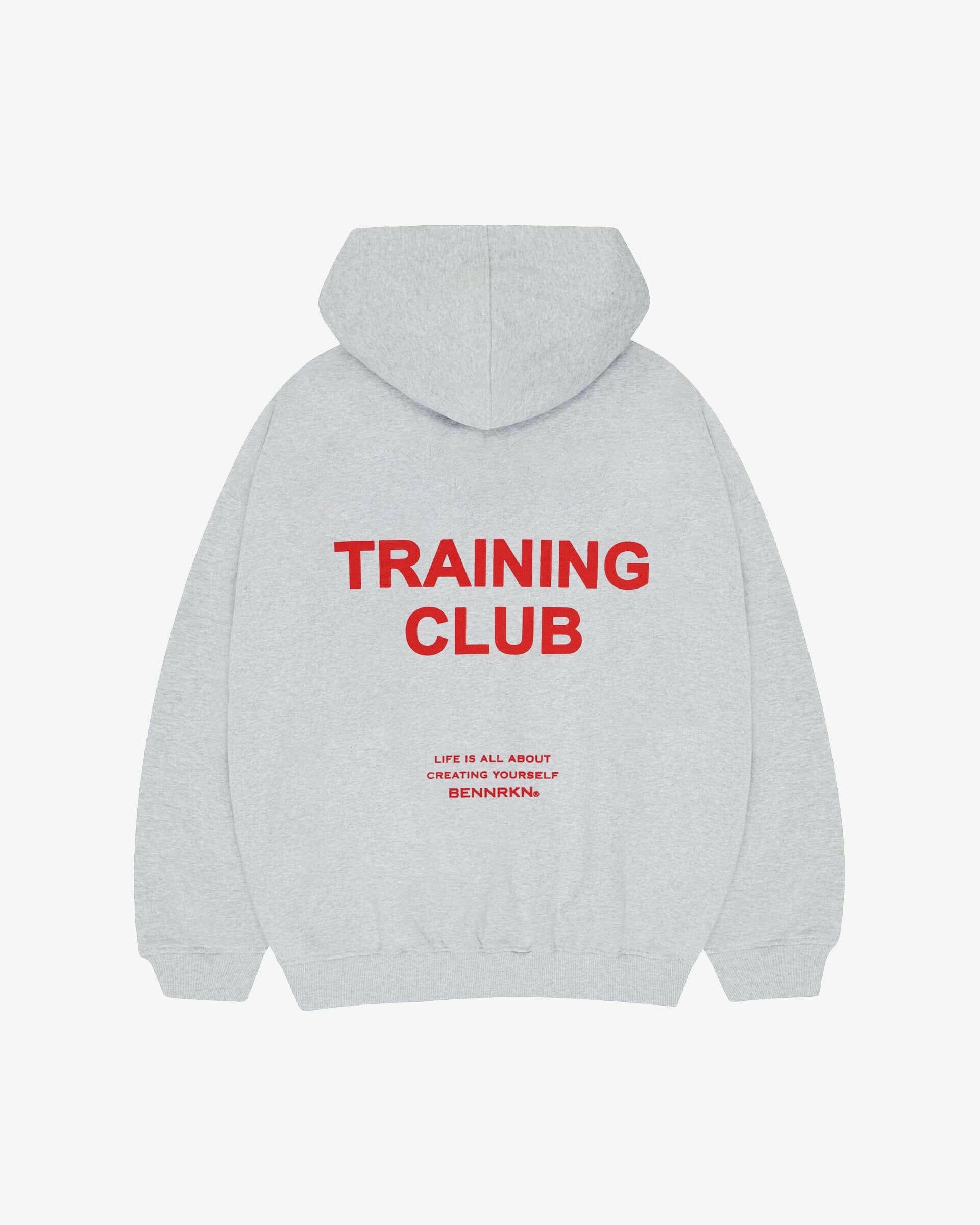 TRAINING CLUB HOODIE - GREY MARL BENNRKN 